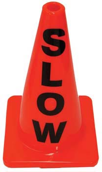 18" Message Cone - Slow - Sportsplace.store