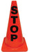 18" Message Cones - Stop - Sportsplace.store