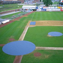 20' Circular Pitchers Mound Cover - Weight: 25 lbs - Sportsplace.store