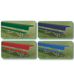 21' Player Bench w/ Shelf (colored) - Sportsplace.store