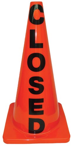 28" Message Cone - Closed - Sportsplace.store