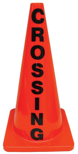 28" Message Cone - Crossing - Sportsplace.store