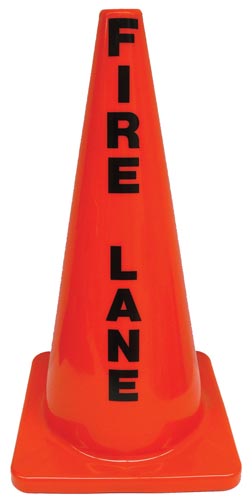 28" Message Cone - Fire Lane - Sportsplace.store