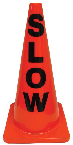 28" Message Cone - Slow - Sportsplace.store