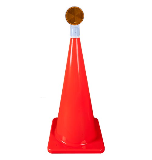 28" Orange Cone W/ Reflector - Sportsplace.store