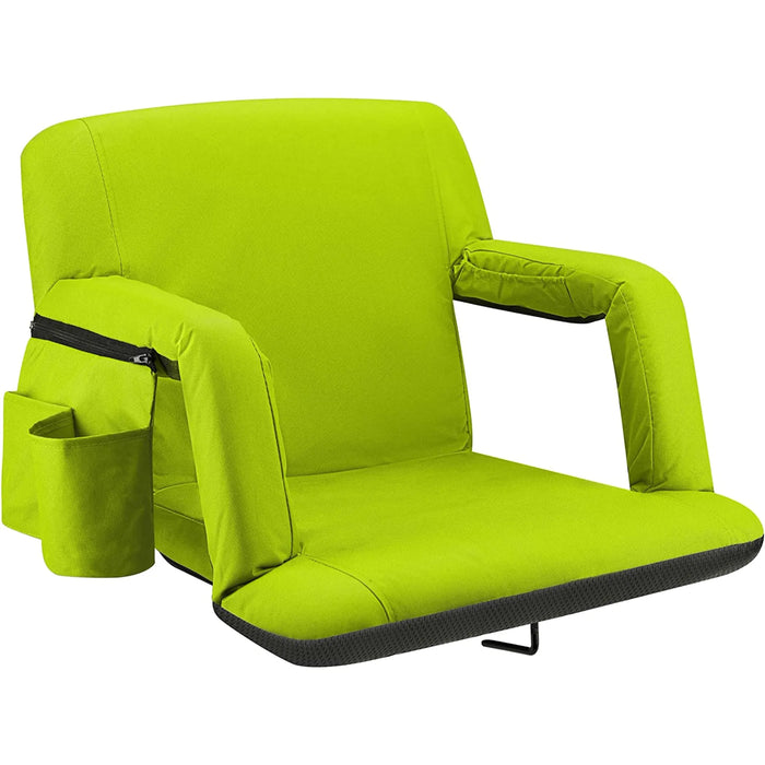 Alpcour Reclining Stadium Seat with Armrests