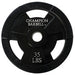 35lb. Olympic Rubber Coated Grip Plate - Sportsplace.store