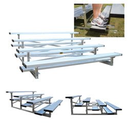 4 Row 21' Low Rise Bleacher - Sportsplace.store