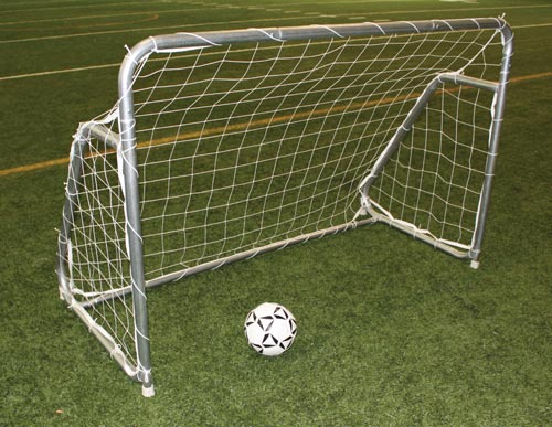 4 X 6 Steel Goal W/ 4" Mesh Net - Sportsplace.store