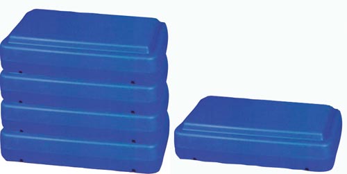 6" Fitness Steps - Pack Of 5 - Sportsplace.store