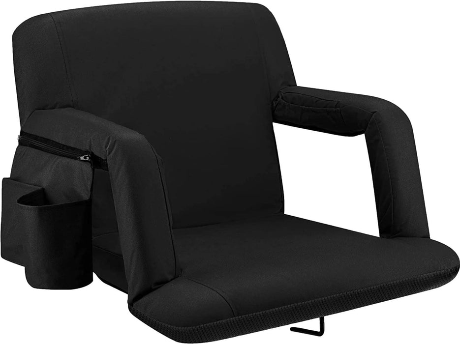 Alpcour Reclining Stadium Seat with Armrests - Sportsplace.store