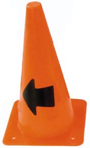 Arrow Cone 12" (left Arrow) - Sportsplace.store