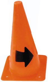 Arrow Cone - 12" (right Arrow) - Sportsplace.store