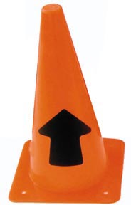 Arrow Cone - 12" (straight Arrow) - Sportsplace.store