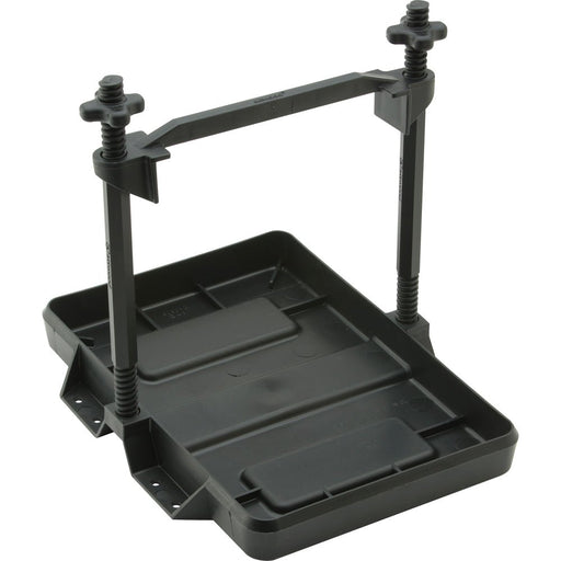 Attwood Heavy - Duty All - Plastic Adjustable Battery Tray - 24 Series - Sportsplace.store