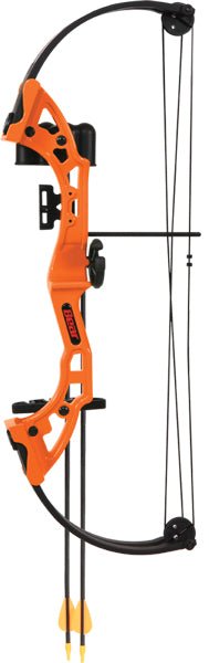 Bear Archery Youth Compound - Bow Brave Rh Orange Age 8+ - Sportsplace.store