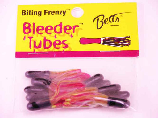 Betts Bleeder Tubes 1.5" 10ct Black/Chartreuse/Red - Sportsplace.store