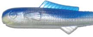 Big Bite Minnow Split Tail 2.5" 10ct Pearl/Blue - Sportsplace.store