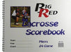 Big Red Mens Lacrosse Scorebook - Sportsplace.store
