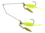 Blakemore Reality Shad 1/16oz 2pk Banana Creme - Sportsplace.store