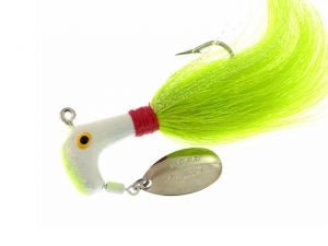 Blakemore Road Runner Bucktail 1/2oz 4/0 Chart/White - Red/Chart - Sportsplace.store