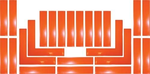 Boundary Markers - Orange (Set of 24) - Sportsplace.store