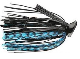 Buckeye Flat Top Finesse Jig 1/2oz Black/Blue - Sportsplace.store