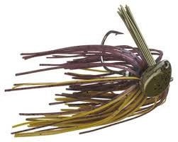 Buckeye Flat Top Finesse Jig 1/2oz Green Pumpkin - Sportsplace.store