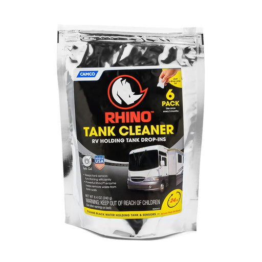 Camco Rhino Holding Tank Cleaner Drop - INs - 6 - Pack - Sportsplace.store