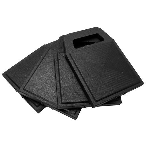 Camco Stabilizer Jack Pads - Rubber - 6.2" x 6.2" *4 - Pack - Sportsplace.store