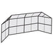 Chain Link Backstop - 20' w/Hood & Wings - Sportsplace.store