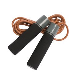 Champion Barbell; Leather Jump Rope (9.5ft) - Sportsplace.store