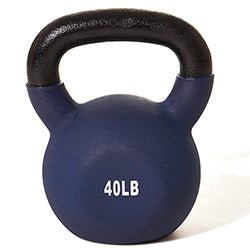 Champion Barbell Vinyl Coated Kettlebell (40lb) - Sportsplace.store