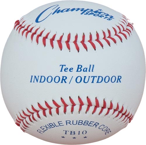 Champion Sports Indoor/outdoor Tee Ball Baseball - Sportsplace.store