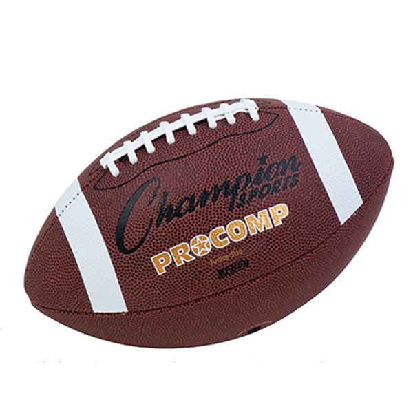 Champion Sports Pro Composite Football - Size 7 (junior) - Sportsplace.store