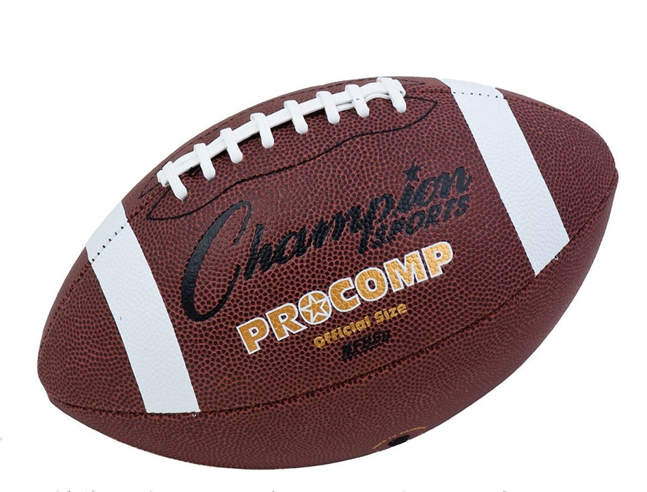 Champion Sports Pro Composite Football - Size 9 (official) - Sportsplace.store