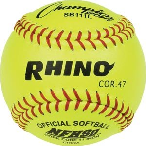 Champion Sports Rhino Softball - 11" (nfhs) - Sportsplace.store