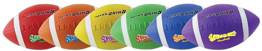 Champion Sports Rhino Super Squeeze Footballs - Set Of 6 - Sportsplace.store