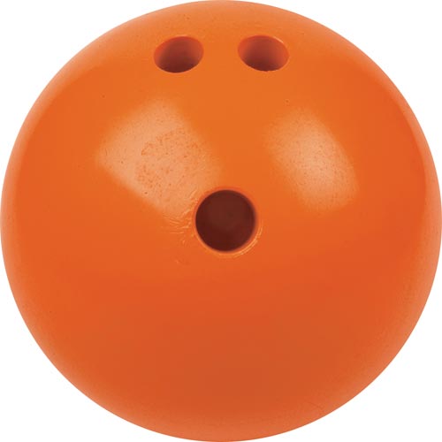 Champion Sports Rubberized Bowling Ball - 3 Lbs. (orange) - Sportsplace.store