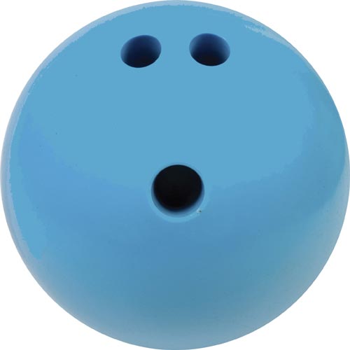 Champion Sports Rubberized Bowling Ball - 4 Lbs. (blue) - Sportsplace.store