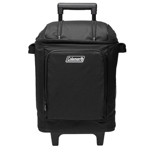 Coleman CHILLER™ 42-Can Soft-Sided Portable Cooler w/Wheels - Black - Sportsplace.store