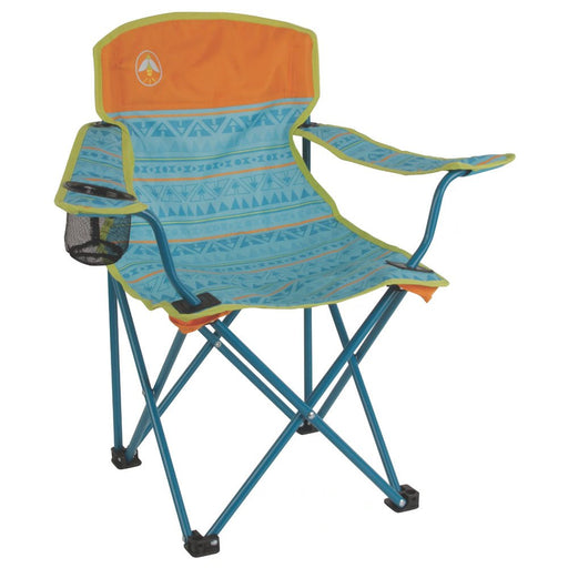 Coleman Kids Quad Chair - Teal - Sportsplace.store