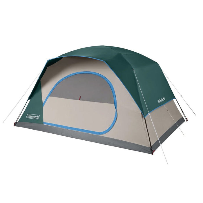 Coleman Skydome™ 8-Person Camping Tent - Evergreen - Sportsplace.store