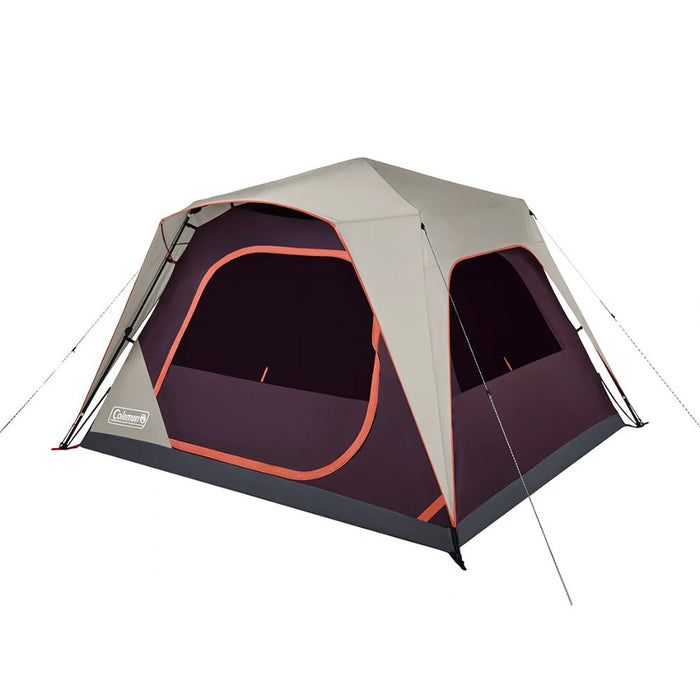 Coleman Skylodge™ 6-Person Instant Camping Tent - Blackberry - Sportsplace.store