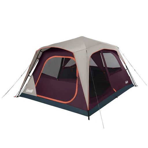 Coleman Skylodge™ 8-Person Instant Camping Tent - Blackberry - Sportsplace.store