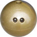 Cosom Rubberized Bowling Ball - 4 Lbs (gold) - Sportsplace.store