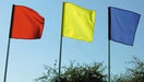 Course Flag w/ 84" Post - Sportsplace.store