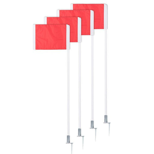 Deluxe Soccer Corner Flags Set W/ Springs - Sportsplace.store