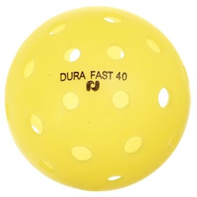 Dura Fast 40 Outdoor Pickleball - Yellow - Sportsplace.store