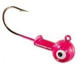 Eagle Claw Ball Jig Head 1/16 10ct Pink - Sportsplace.store